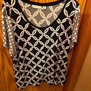 Susan Graver Short Sleeve Top